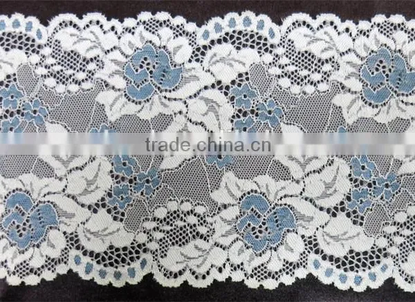 Newest Nylon Jacquard Allover Lace Fabric Chinese Nylon Lace05193
