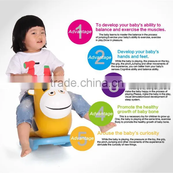 TOP SC1 Inflatable Scooter GOOD KIDS 2015.yellow ,baby photo-5