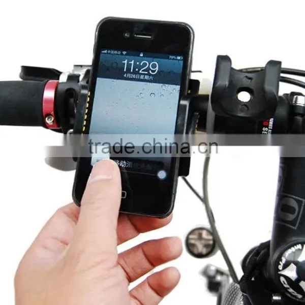 Universal Bike Bicycle Mobile Phone Handlebar Holder 53mm-83mm Adjustable Width With Cushion Mount Base for IPhone/Samsung/LG photo-3