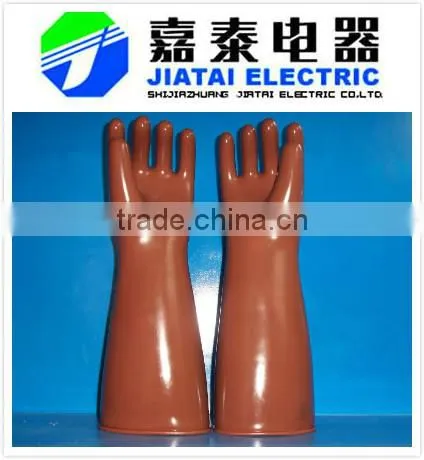 Electrical High Voltage Natural Latex Insulationg Gloves photo-2