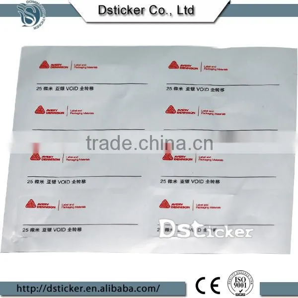 Security Customized Warranty VOID Sticker photo-4
