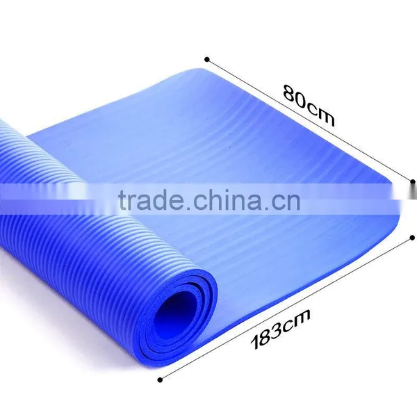 NBR 0.6" Etra Thick 7232" High Density Durable Close-foam Tech Eercise Yoga Mat With Carry Strap Best Quality in Class photo-2