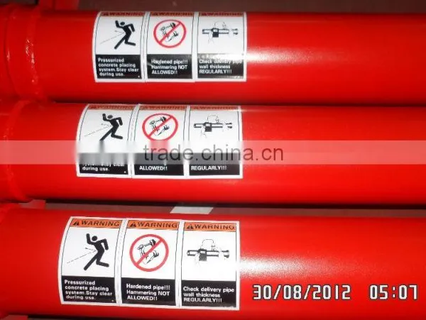 Concrete Pump Spare Parts Concrete Pump Harden Pipe