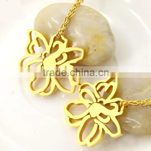 New Product Pendant With Gold Magnet Flower for Mother Necklace photo-3