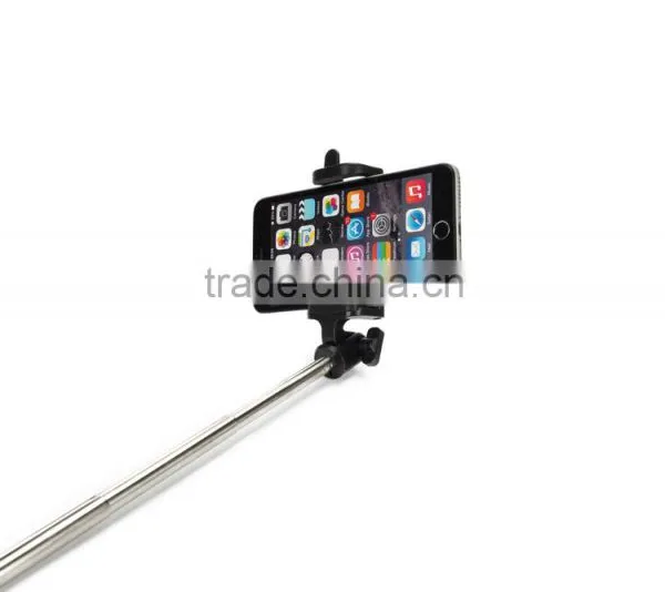 Wholesale High Quality Extendable With Remote Shutter Wireless Monopod Bluetooth Mini Selfie Stick for Self-portrait photo-2