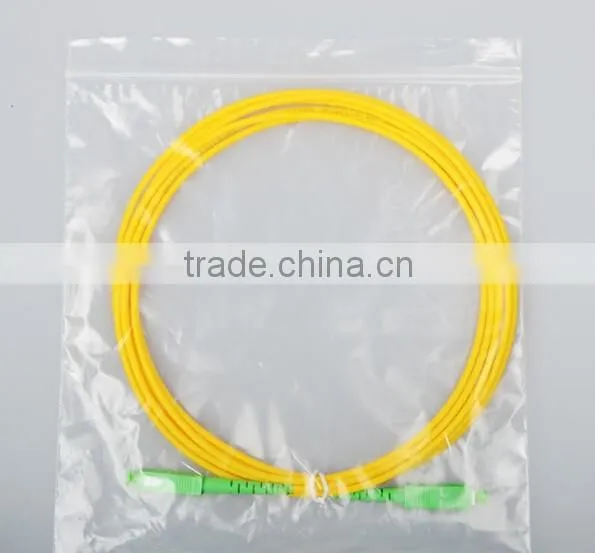 SC Single Mode 9/125 Yellow Color PVC Jacket 3M Fiber Optic Patch Cord photo-6