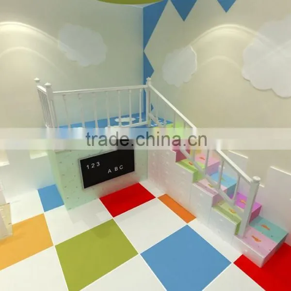 Kindergarten Pvc Flooring With Water-proof and Elastic Structure photo-2