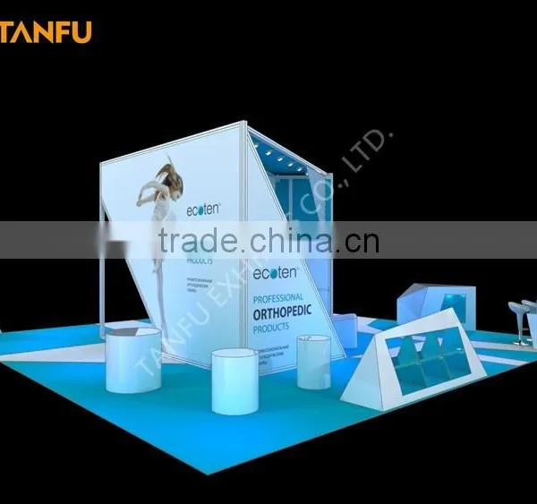 TANFU 10mx10m Large Trade Show Exhibition Display Booth photo-3