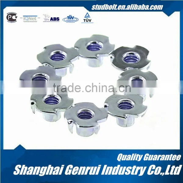 High Quality Din Standard Stainless Steel M6 T Nut With 4 Prongs photo-6