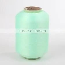 Polyester Spun Yarn and Latex Rubber Yarn in Socks