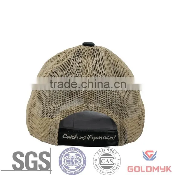 3D Patch Embroidery Mesh Washed Trucker Cap photo-5