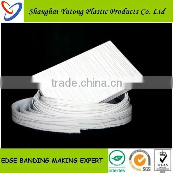 High Glossy Furniture Pvc Plastic Edge Banding Strips for Landscaping Furnitures photo-4