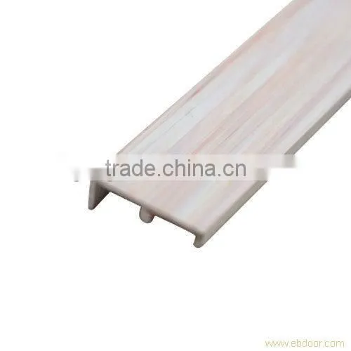 Wood Color 18mm Plastic T Shape Pvc Desk Strips photo-5