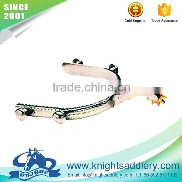 Western Spurs With Brass Rowel Equestrian Products