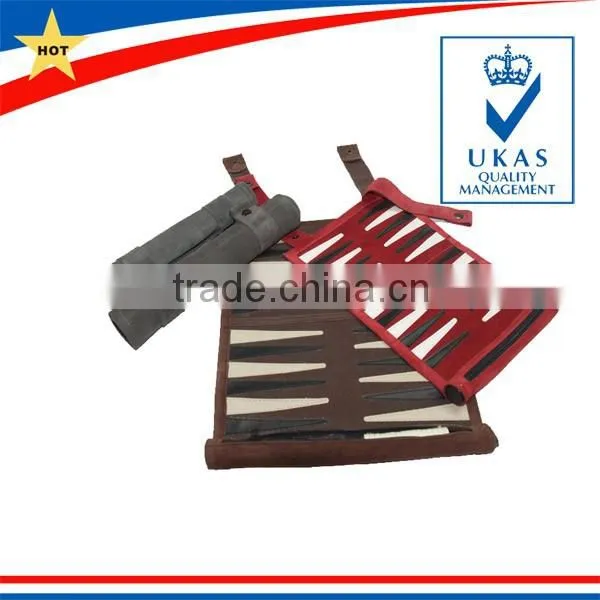 Genuine Leather Backgammon Set photo-5