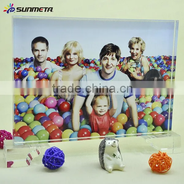 Beautiful Crystal Crafts Class Group Graduation Souvenir 3D Photo Crystal Frame
