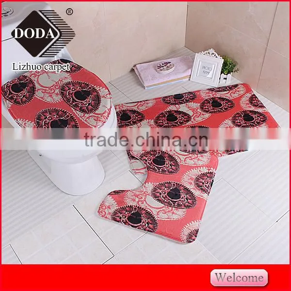 2016new Arrival Memory Foam Carpet Soft Carpet Bathmat 3pcs Carpet Door Rugs photo-2