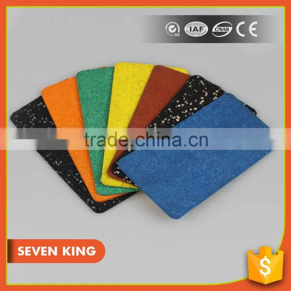 Rubber Gym Flooring/Crossfit Rubber Flooring,High Quality Gym Rubber Mat ,sports Flooring photo-6