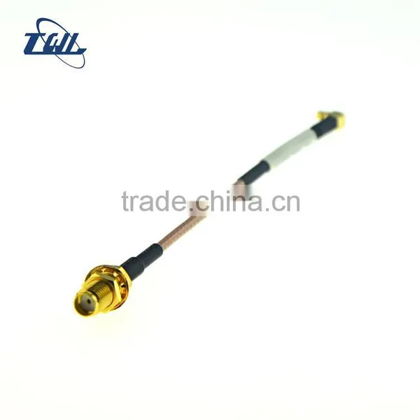 Free Sample 75 ohm Cable Custom Pigtail N Male Cable , RF Custom Cable Assemblies