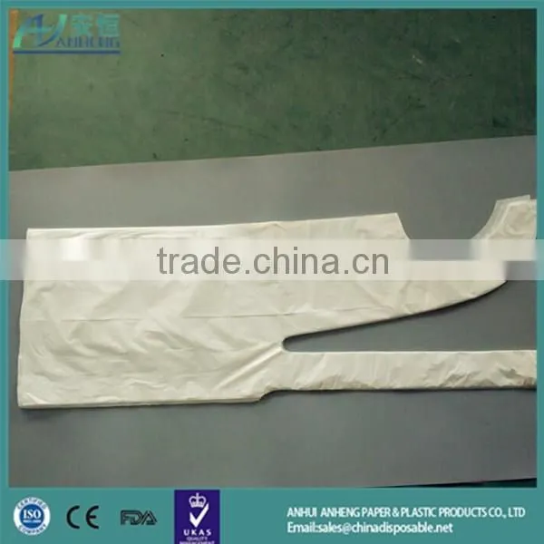 Hot Sale Uniform Plastic Kitchen Disposable Apron Good Quality Stripe Plastic Kitchen Disposable Apron photo-5