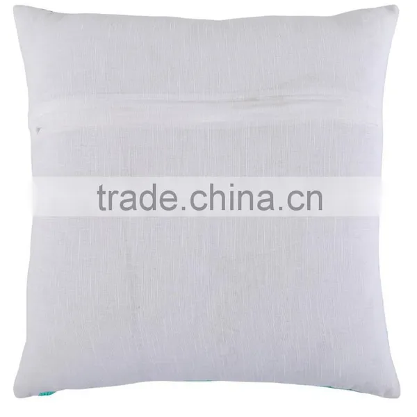 Wholesale Cotton Linen Towel Embroidered Cushion Cover Indian Manufacturer Bulk Order Cushion Covers photo-4
