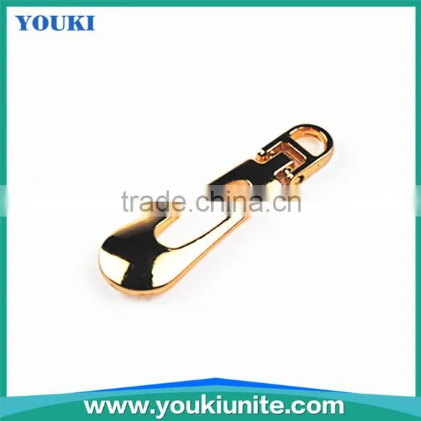 #8 Metal Zipper Fancy Gold Puller