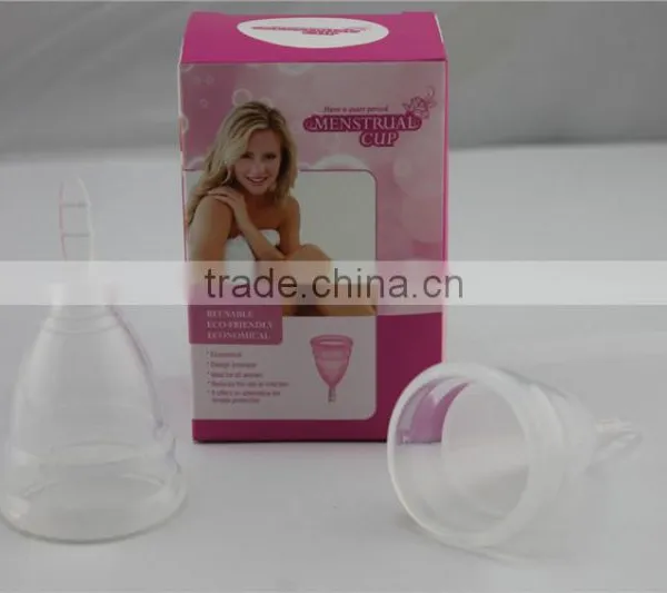 Reusable Silicone Period Cup Made of Best BPA Free photo-2
