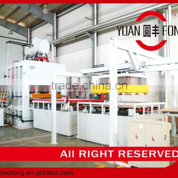 Melamine Veneer Board Production Line photo-5