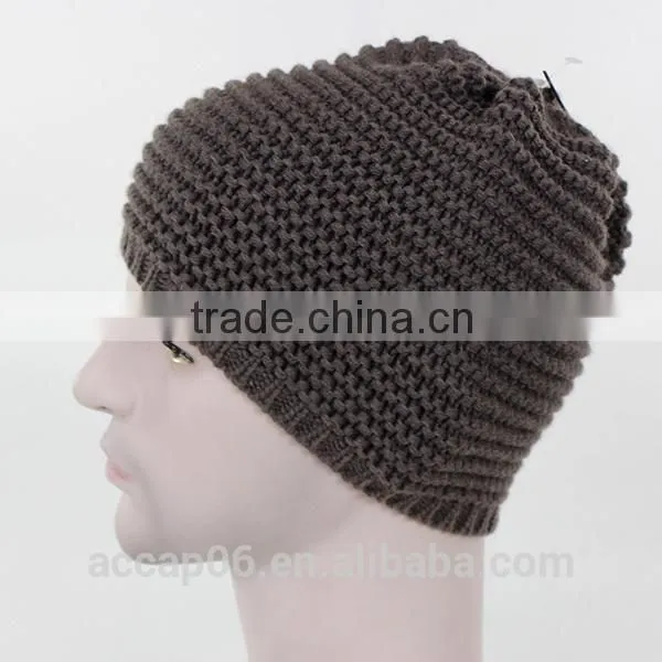 Custom Plain Beanie Slouch Winter Hat photo-4