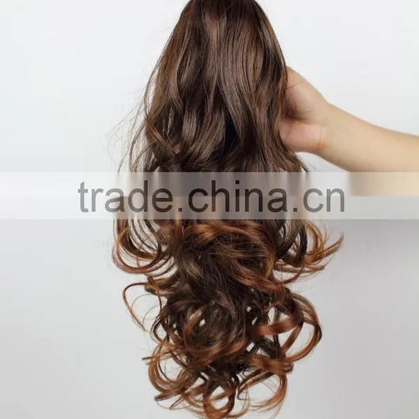 Deap Curly Clip in Hair Weave Extension for Women photo-5