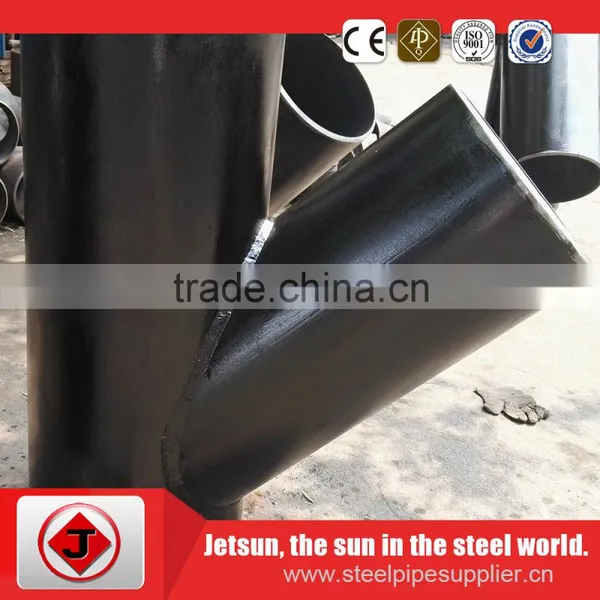 Welding 45 Degree Carbon Steel Lateral Tee China Manufacturer photo-4