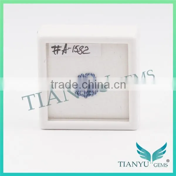 Wholesale Loose Artificial Gems Stone #A1582 Round Brilliant Cut Nano Sital Gems for Jewellery Price photo-2