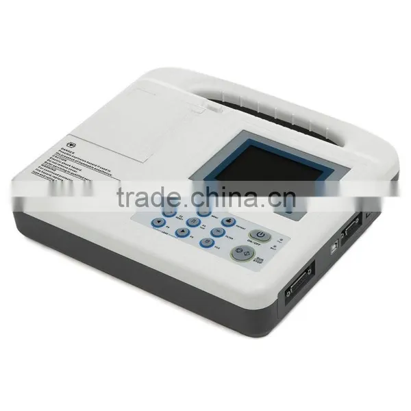 Digital Three Channel ECG Machine--CE FDA Approved EKG Monitor photo-3