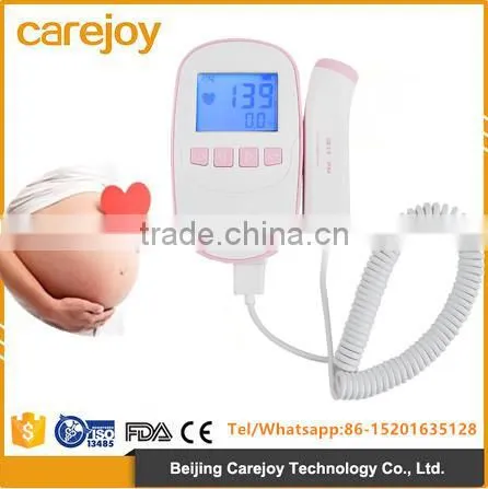 2016 New Fetal Doppler 2.0MHz Probe Pocket Fetal Doppler