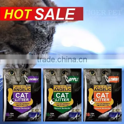 Round Shape Free Sample Small Lead Bentonite Cat Litter Sand photo-3