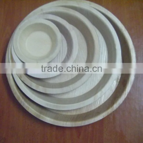 Natural Disposable Areca Plates Used for Party and Functions photo-4