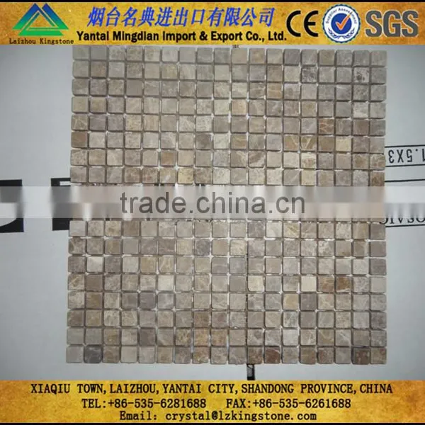 China Shandong White Marble Mosaic photo-2