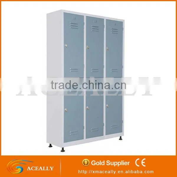 factory supplier 4 doors steel locker cabinet storage closet locker factory