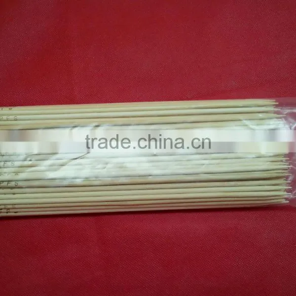 Bamboo Skewer With Printing Words for Machine Food Direct Factory Price photo-2