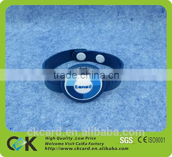 High Quality Soft PVC Wrist Band Custom Logo Printing photo-4