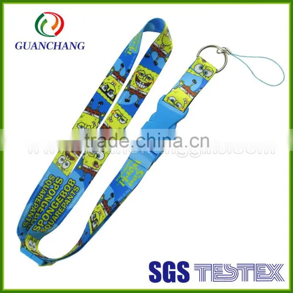 Custom Print Colorful Country Flag Logo Lanyard photo-2
