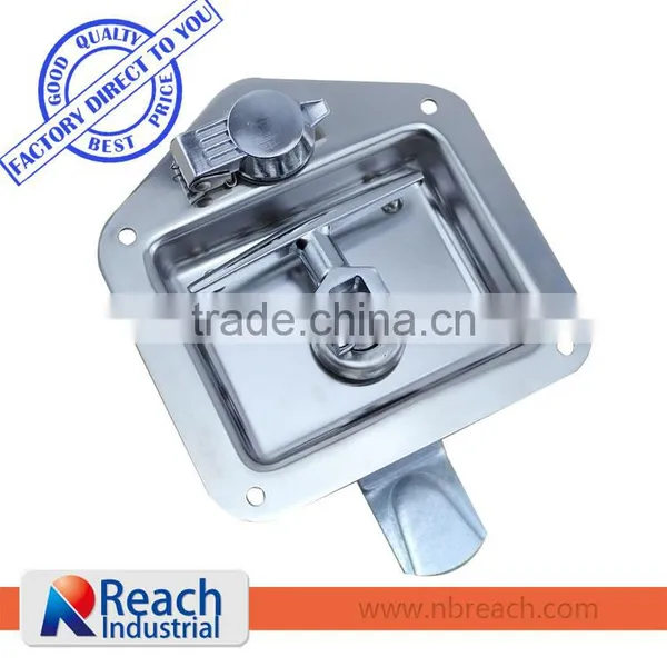 Flush Mount Truck Tool Box Lock Zinc Alloy Flush Handle