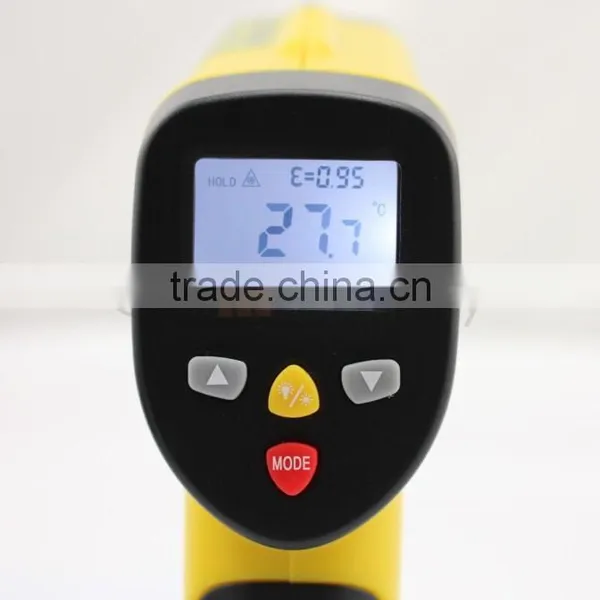 HT-819 Industrial LCD Digital Non Contact Gun Infrared Thermometer Price With Dual Laser Targeting photo-3