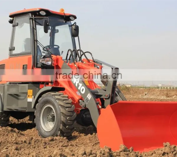 CE ER10 Mini Loader With Pallet Forks/Mechnial Joystick for Sale photo-4