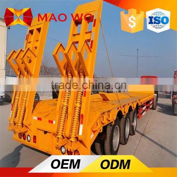 3 Axle High Bed Semi Trailer Truck Low Bed Semi Trailer in Malaysia photo-2