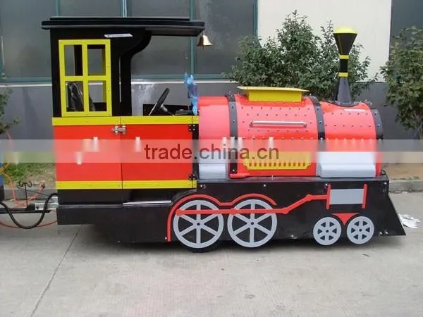 Amusement Park Electric Trackless Fun Train, Shopping Mall, Indoor and Outdoor Fun Train, Mini Electric Train photo-4