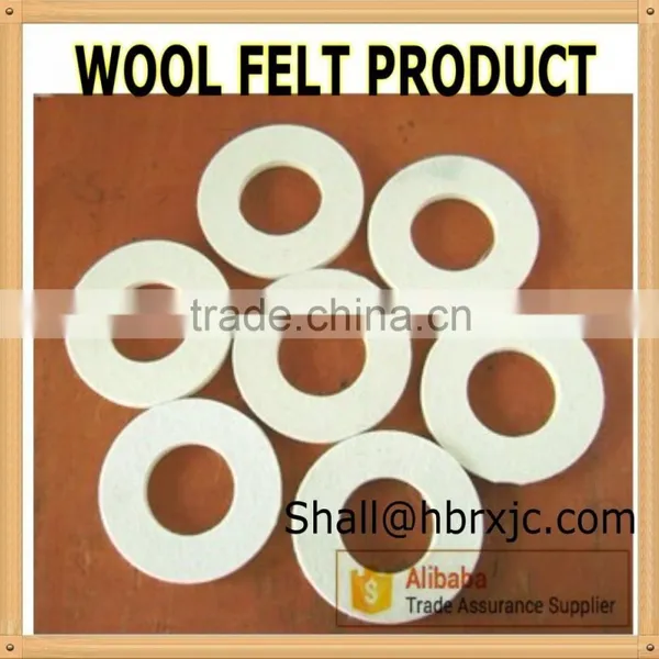 White Industrial Felt Wool Wheel for Polishing photo-2
