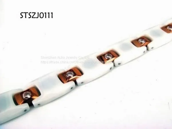 Valentine 's Day Gift Titanium Steel Bracelets Jewelry Embrossed Logo photo-3