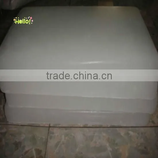 2017 HOT SELL!! Fully Refined Paraffin Candle Wax 58/60 Pellets Granules Slab photo-6