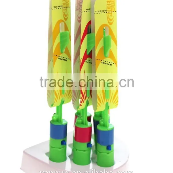 LED Rocket Launcher Copters, Bamboo Dragonfly Toys Charm photo-4